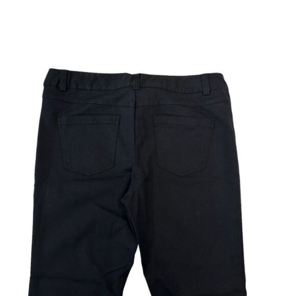 INC International Concepts Women SZ 12 Black Slim Leg Business Casual Dress Pant - Picture 10 of 10